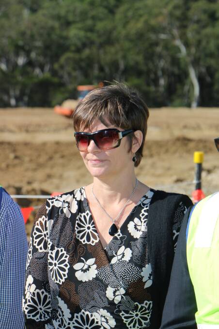 Dr Alice Howe at the Awaba Waste Management Facility. Picture: David Stewart