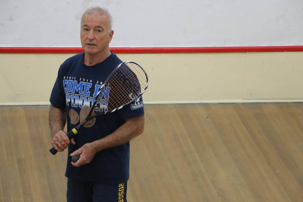 END OF AN ERA: Les Kiskarpati will host a reunion and farewell at the Dora Creek Squash Courts on Monday from 6pm. Current and former players are encouraged to attend. Picture: David Stewart