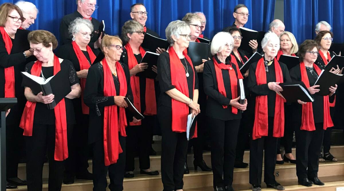 SUNDAY SHOW: The Stilling Street Singers choir, of Rathmines, will perform their annual fund-raising concert at Toronto Uniting Church. Picture: Supplied