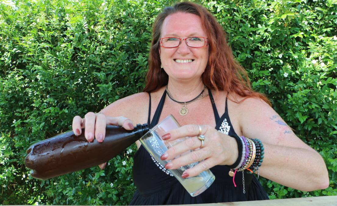 REFRESHING: Jacqui Brown encouraged others to try their hand at home brewing, an experience she said was engaging and rewarding. Picture: David Stewart