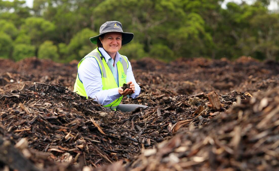 GOOD STUFF: Load up with free compost created from the processing of organic waste collected from kerbside green bins across Lake Macqurie since July last year. Picture: Supplied
