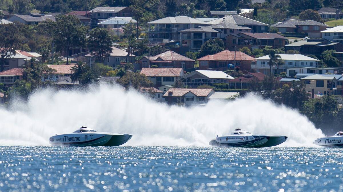 MAIN ATTRACTION: The big boys are coming to Lake Macquarie for the Australian Offshore Superboat Championships race on the weekend of October 14 and 15. 
