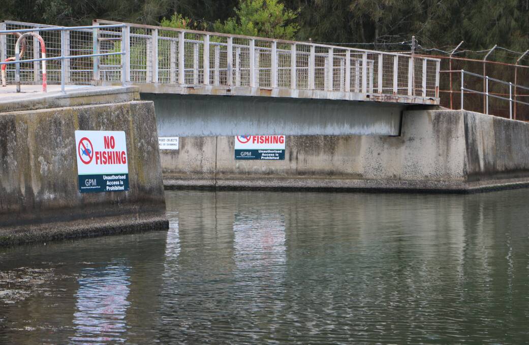 PFAS testing was carried out following concerns in 2017 that PFAS chemicals from Munmorah and Colongra power stations had made their way into the Tuggerah Lakes system. Fishing remains banned in Hammond Canal. Picture: David Stewart