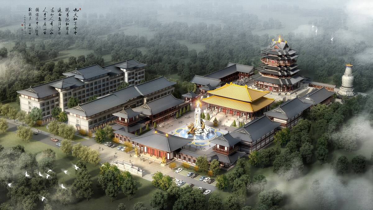 WARNERVALE SITE: An artist's impression of the proposed Chinese theme park. Contracts have been exchanged for the sale of the land. Picture: Supplied