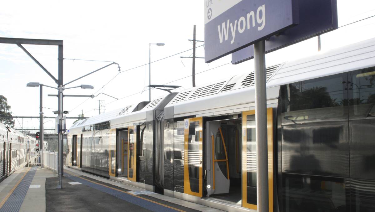 A train trip from Gosford to Central would take just 40 minutes, instead of 80, under modelling for a fast train service between Sydney and Newcastle. Picture: David Stewart