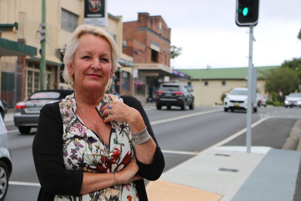 POTENTIAL: Jo Hanlon on Dora Street, Morisset. Ms Hanlon said business and residential growth in the district meant a strong community voice was needed on infrastructure and planning. Picture: David Stewart
