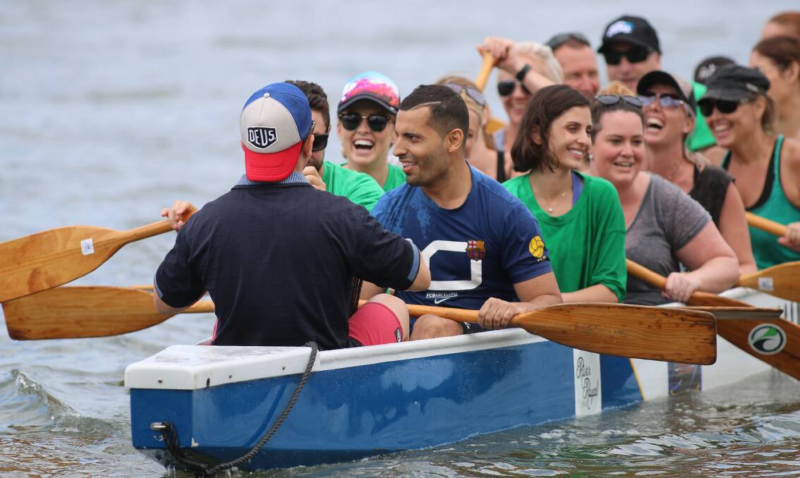 MAKE A SPLASH: There are races for paddlers of all standards, and a variety of watercraft, each year at Paddlefest. This year's event will be held on Sunday, March 4. Picture: David Stewart