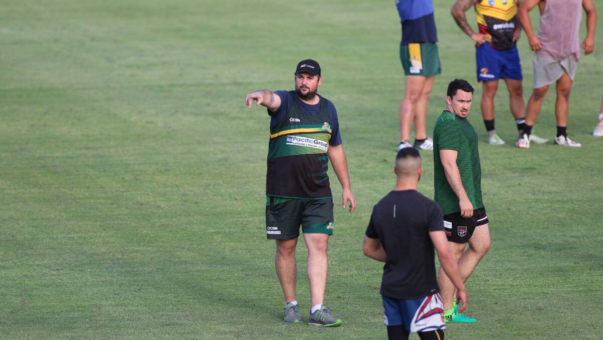 TAKING SHAPE: Macquarie coach Adam Bettridge is working to arrest a run of three consecutive defeats for the defending premiers. Picture: David Stewart