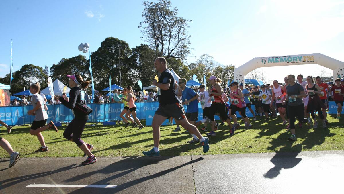 WALK OR JOG: Registration costs $39 for adults, $29 for seniors and children aged 6 to 17. Kids aged 5 and younger are admitted for free. Picture: Dean Osland