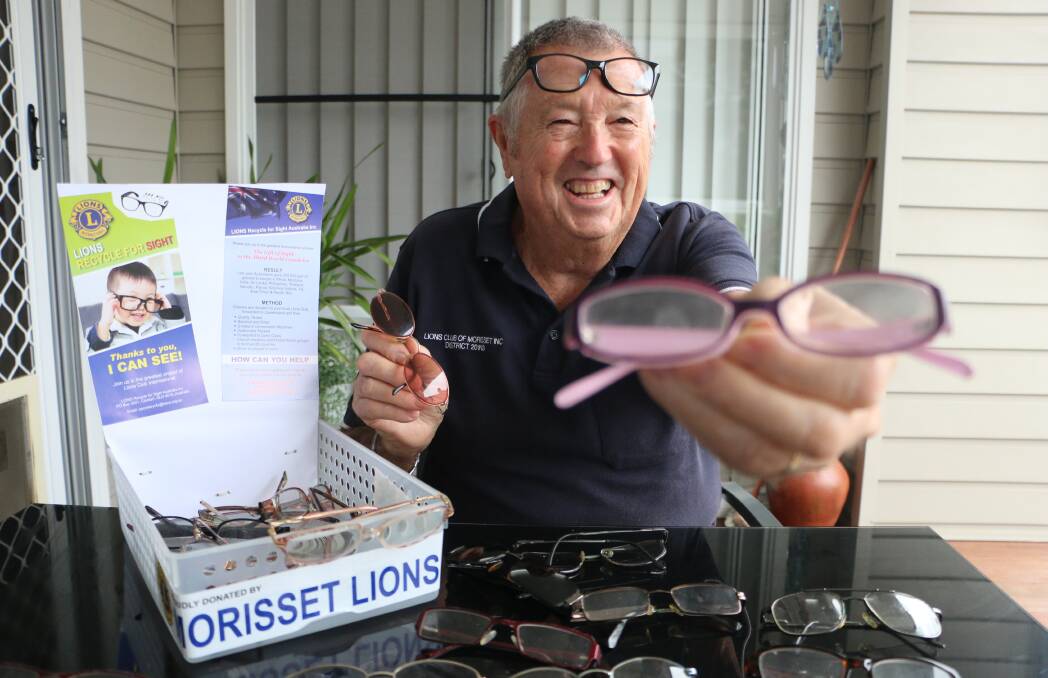 TRY THESE: Glasses donated to the Lions Recycle for Sight program are washed and dried, graded in lensometer machines, and sent to Lions clubs, church missions and humanitarian groups in third world countries. Picture: David Stewart