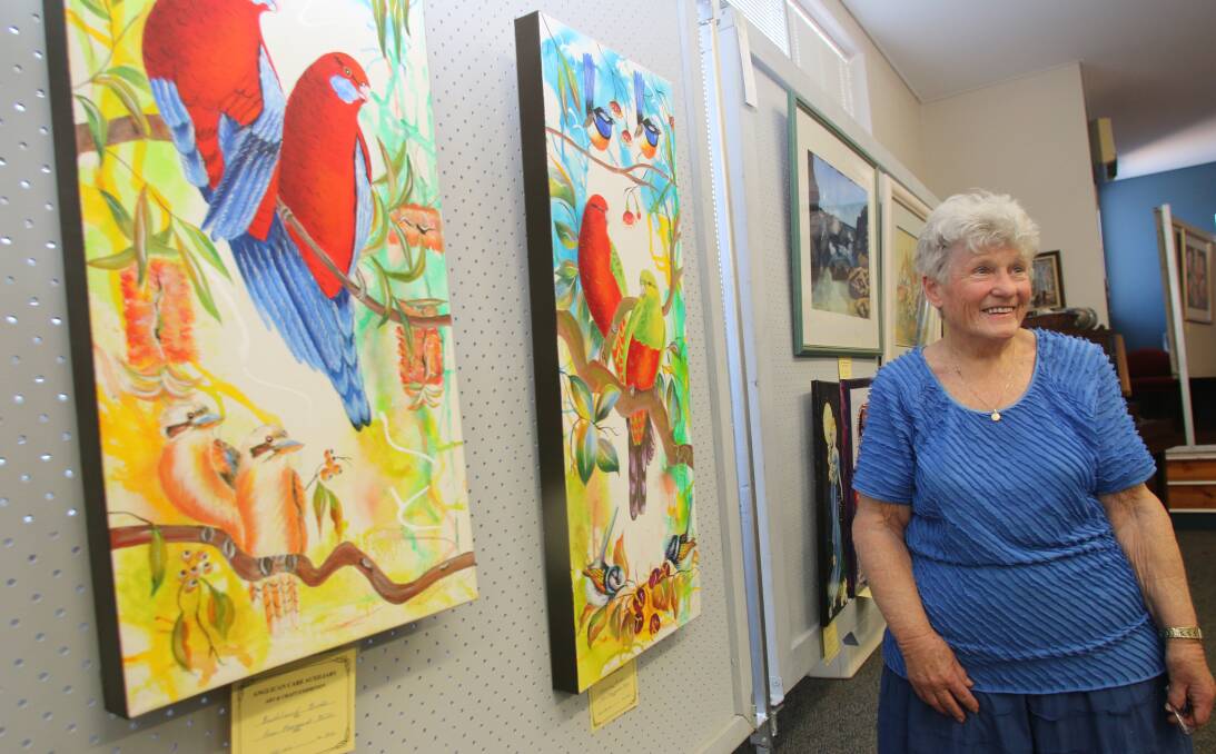 LONG SERVICE: Anglican Care Auxiliary president Beryl Brownlow. The 41st annual Anglican Care Auxiliary Art and Craft Fair opens on Friday, October 19, and continues over the weekend. Picture: David Stewart