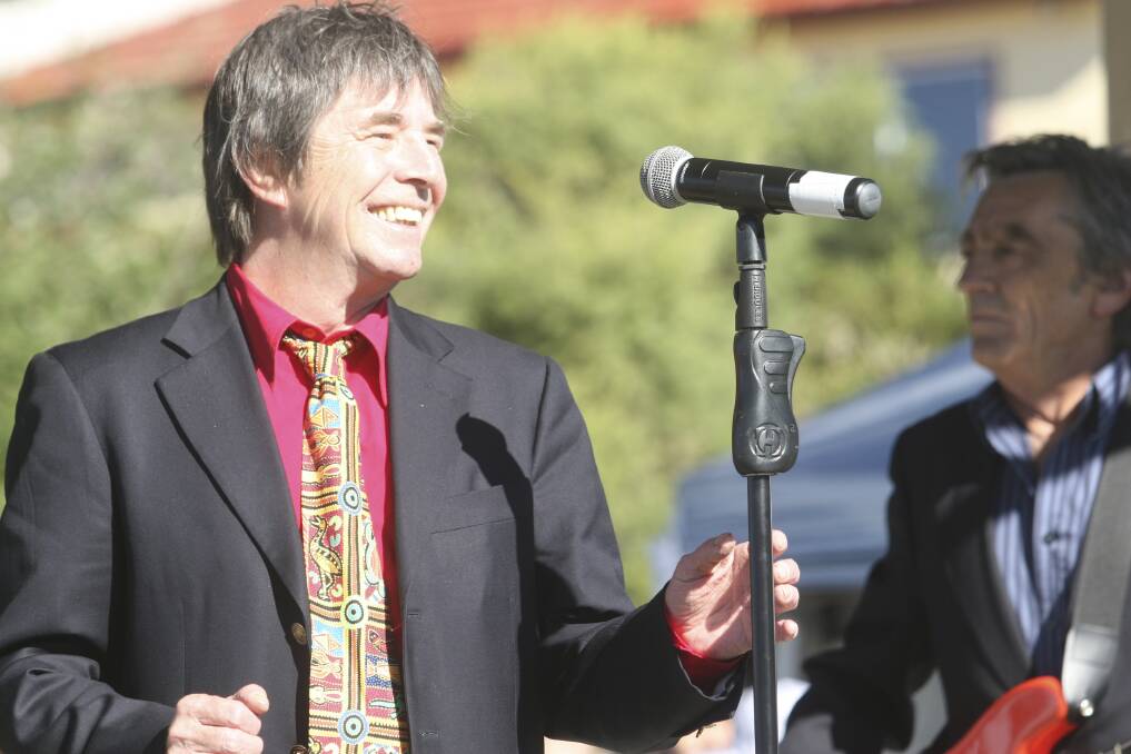 See John Paul Young perform at Pelican Foreshore Park on Friday, July 13. Picture: David Stewart