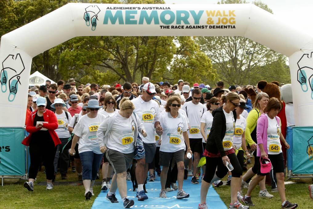 GET INVOLVED: The Hunter Memory Walk and Jog will be held at Speers Point Park this Sunday. The 7.5km runners will start at 8.45am. Picture: Jonathan Carroll