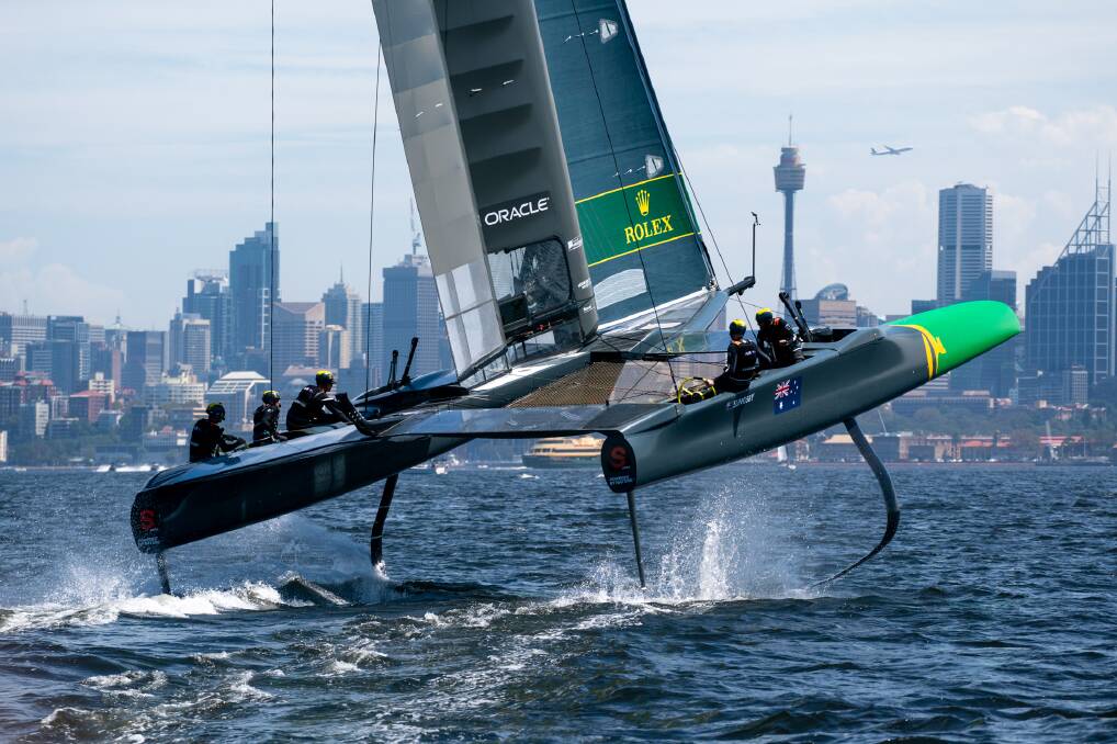 Preview To The Sailgp Series Event On Sydney Harbour On February 28 And 29 Photos Video Newcastle Herald Newcastle Nsw