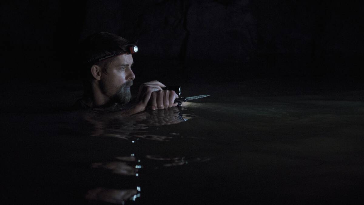 Anthony J. Sharpe in Black Water: Abyss. Picture: R&R Films