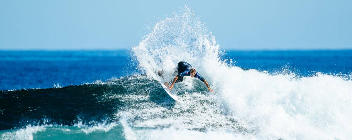 Merewether's Ryan Callinan during the Margaret River Pro. Picture WSL