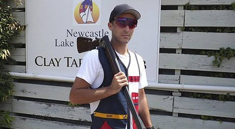 NATIONALS: Newcastle Lake Macquarie Clay Target Club's Frank Morris.