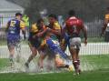 Lakes v Wests at Cahill Oval on April 20. Picture by Peter Lorimer