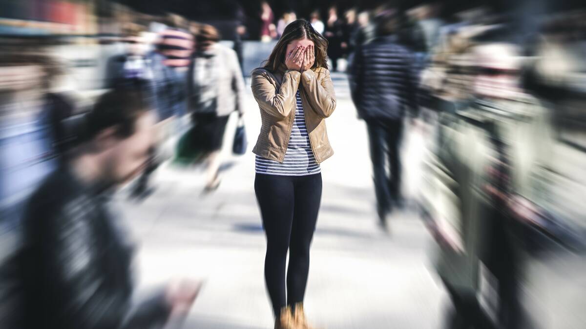 Research shows 37 per cent of people who seek support for anxiety had already been experiencing symptoms for longer than 12 months. Picture: Shutterstock.
