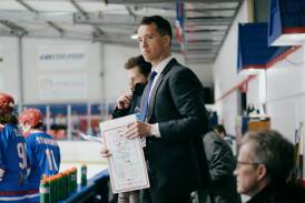 Newcastle Northstars coach Kevin Noble. Picture AK Hockey Shots