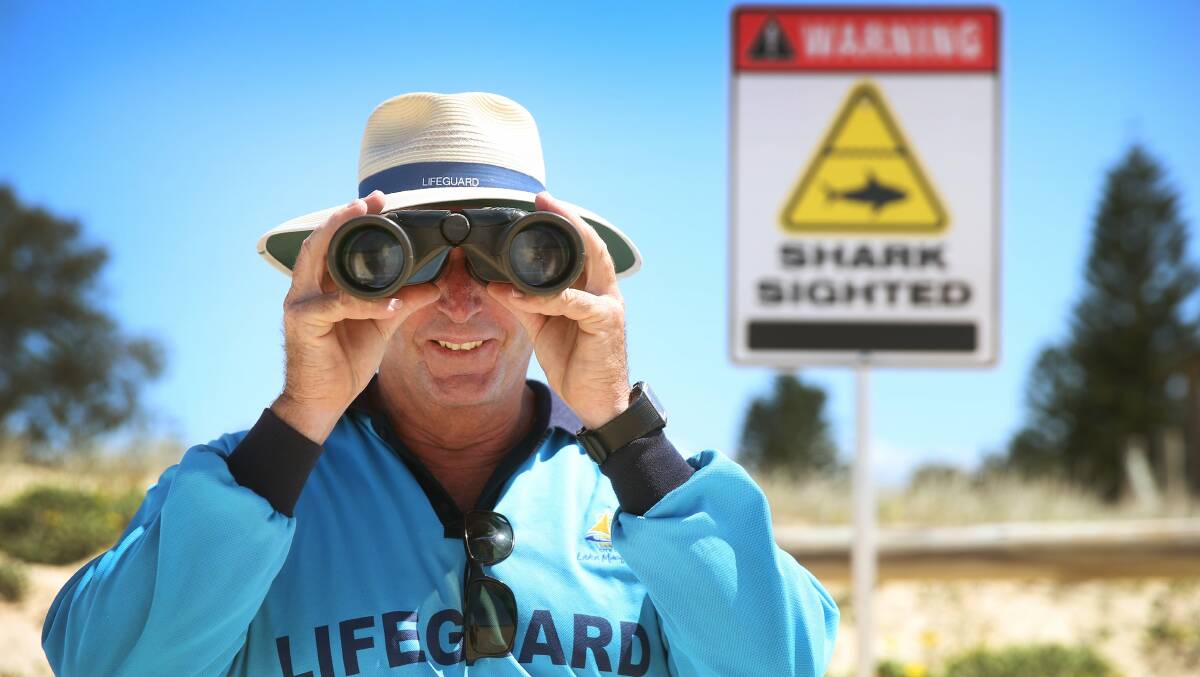 SPOTTED: Lake Macquarie lifeguard Darren Hooey at Blacksmiths Beach. Picture: Marina Neil.