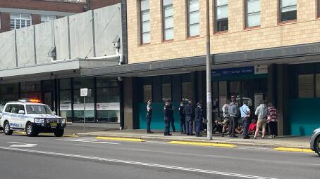 A group of teenagers stopped on Hunter Street by Police have been charged. 