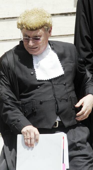 Advice: Paul Rosser, QC, leaves Newcastle Courthouse in 2011. He was criticised by the royal commission for advice to former Newcastle Anglican Bishop Roger Herft that allowed the bishop to be "wilfully blind" to sexual misconduct by clergy. 