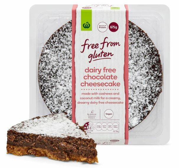 Woolworths is recalling all batches of Woolworths brand Free From Gluten Dairy Free Chocolate Cheesecake 675g (ID 808593) sold in supermarkets and metro stores nationally.