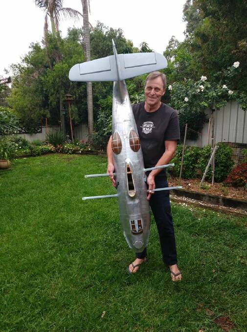Lake Macquarie aeromodeller and aviation enthusiast Steve Wenban has been keeping busy while in isolation. Pictures: Supplied