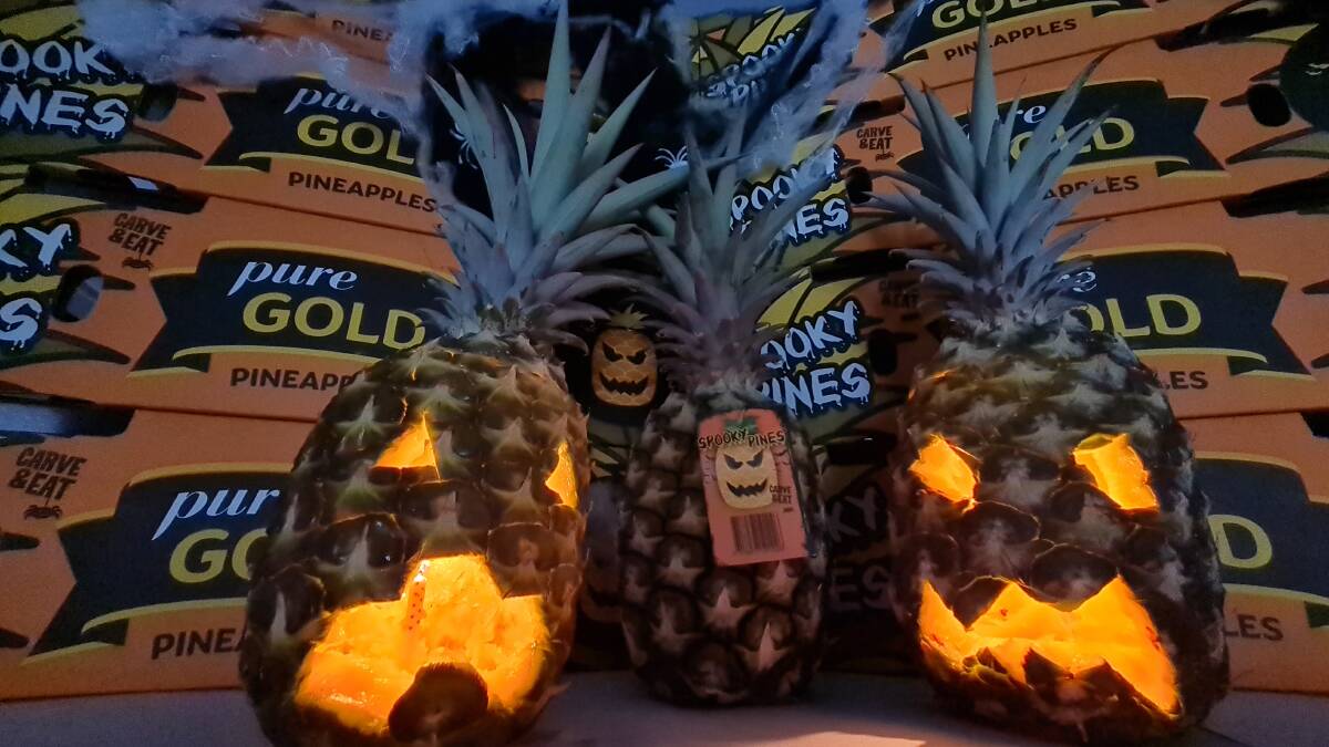 Take on Pure Gold Pineapples challenge and carve a pineapple this Halloween.