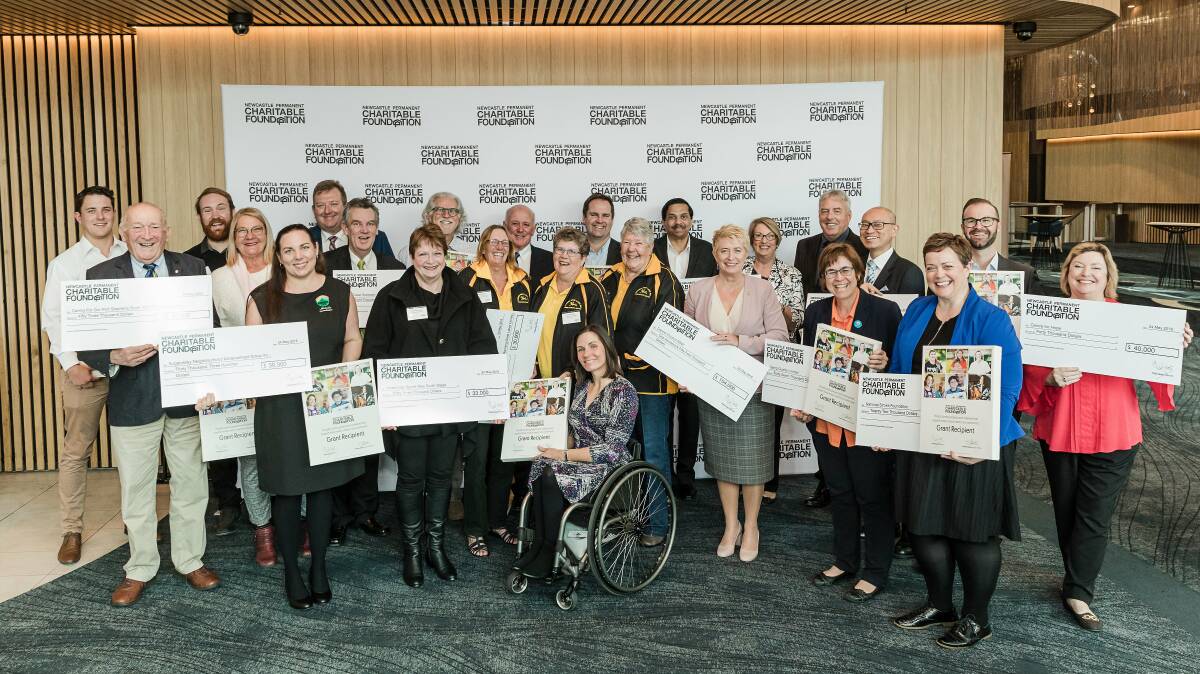 February 2018 Newcastle Permanent Charitable Foundation grant recipients.