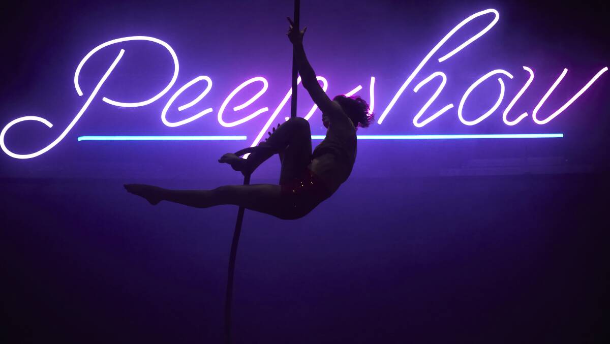 Circa's Peepshow infuses contemporary circus with cabaret. It tours to Newcastle on September 13. Picture: Andy Phillipson