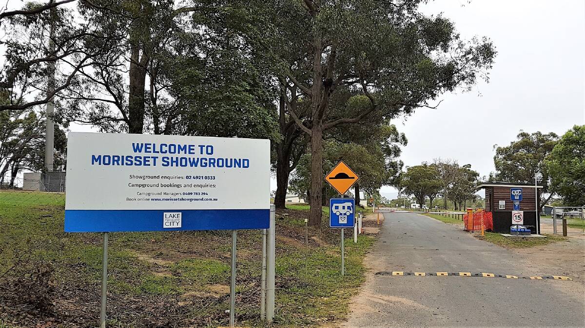 FEEDBACK SOUGHT: The entrance to Morisset Showground. Community feedback is being sought on two plans for the site.