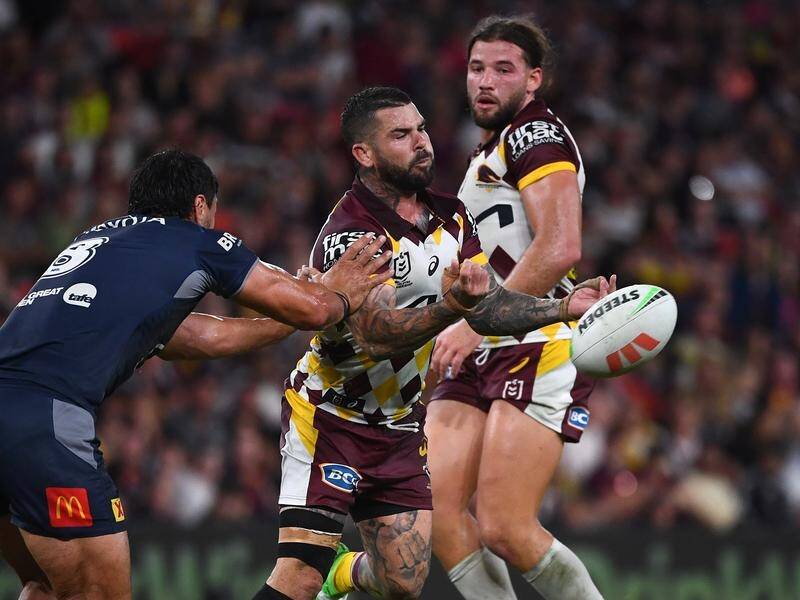 The returning Adam Reynolds gave the Broncos direction and belief in a second win for the season. (Jono Searle/AAP PHOTOS)