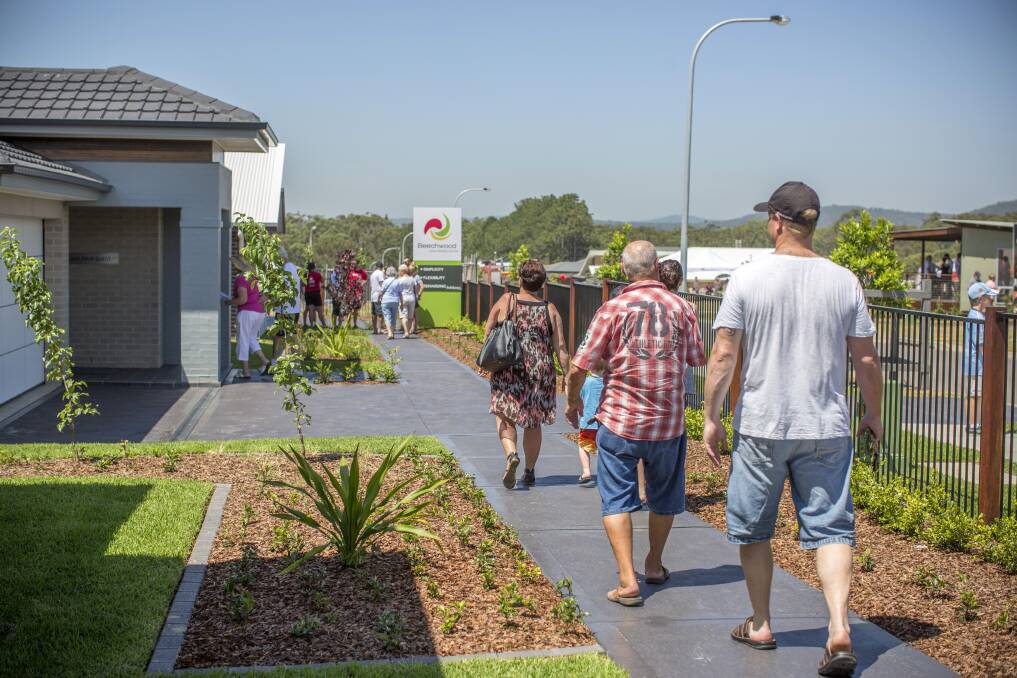 ON SITE: Interest in the recent Watagan Park open day was strong.