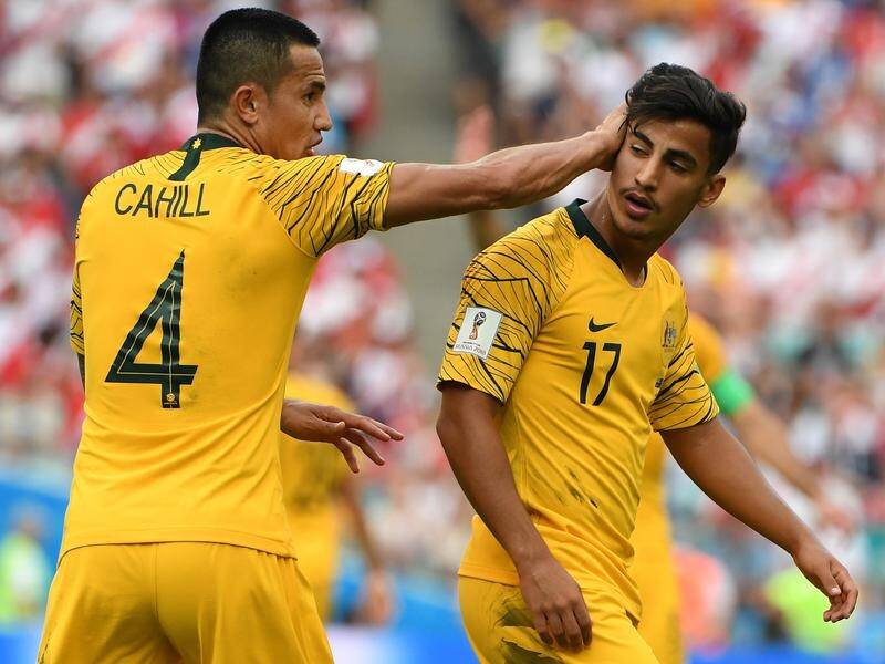 Socceroos coach Graham Arnold believes talent is developing to mirror Daniel Arzani's dramatic rise.