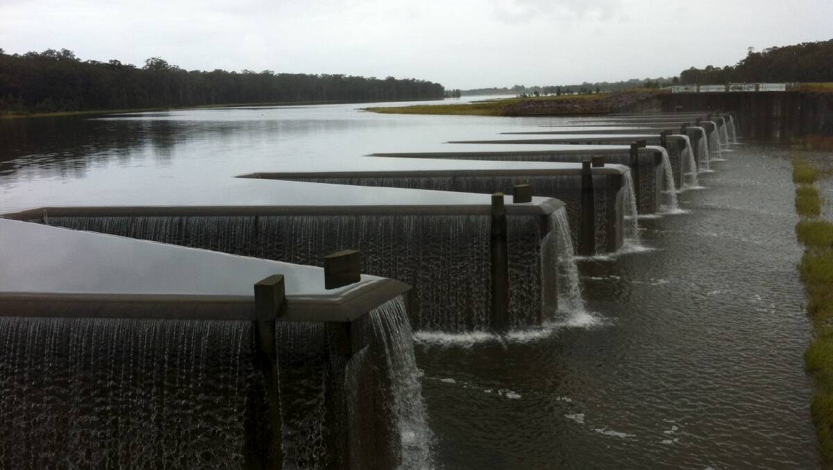 Grahamstown Dam, the major regional supply source.