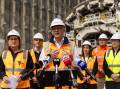Prime Minister Anthony Albanese revealed a $3.25 billion spend for Victoria's North East Link road. (Diego Fedele/AAP PHOTOS)