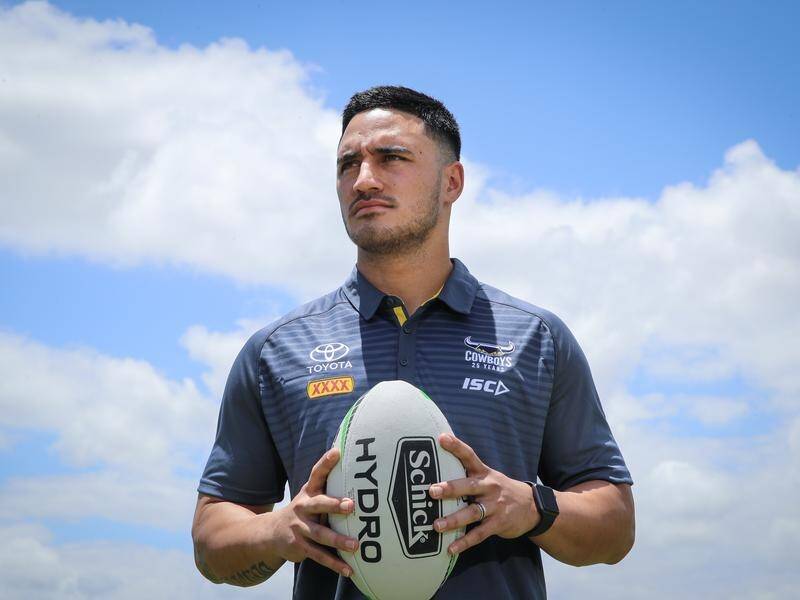 Valentine Holmes has enjoyed a promising pre-season on his return to the NRL with the Cowboys.