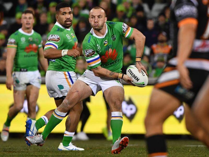 Canberra NRL co-captain Josh Hodgson says the Raiders are capable of beating anyone on their day.