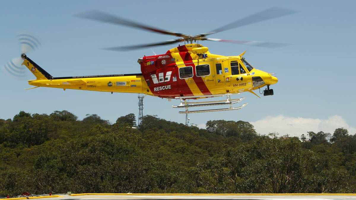 Rescue helicopter signs Lake Macquarie airport deal 
