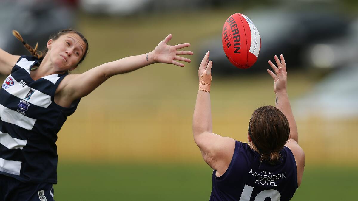 GROWTH: The Women's Black Diamond AFL league is set to grow to sixteen teams for the upcoming season, a move that will also promote junior retention for clubs in the Hunter. Picture: Marina Neil