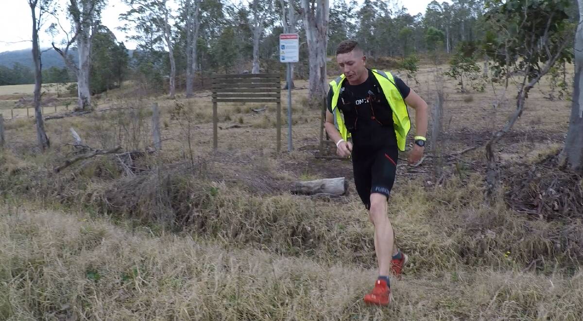 COMPETITOR: Cooranbong's Josh Hockley used his 'home-turf advantage' to take out his very first ultra-marathon event in the Watagan Mountains.