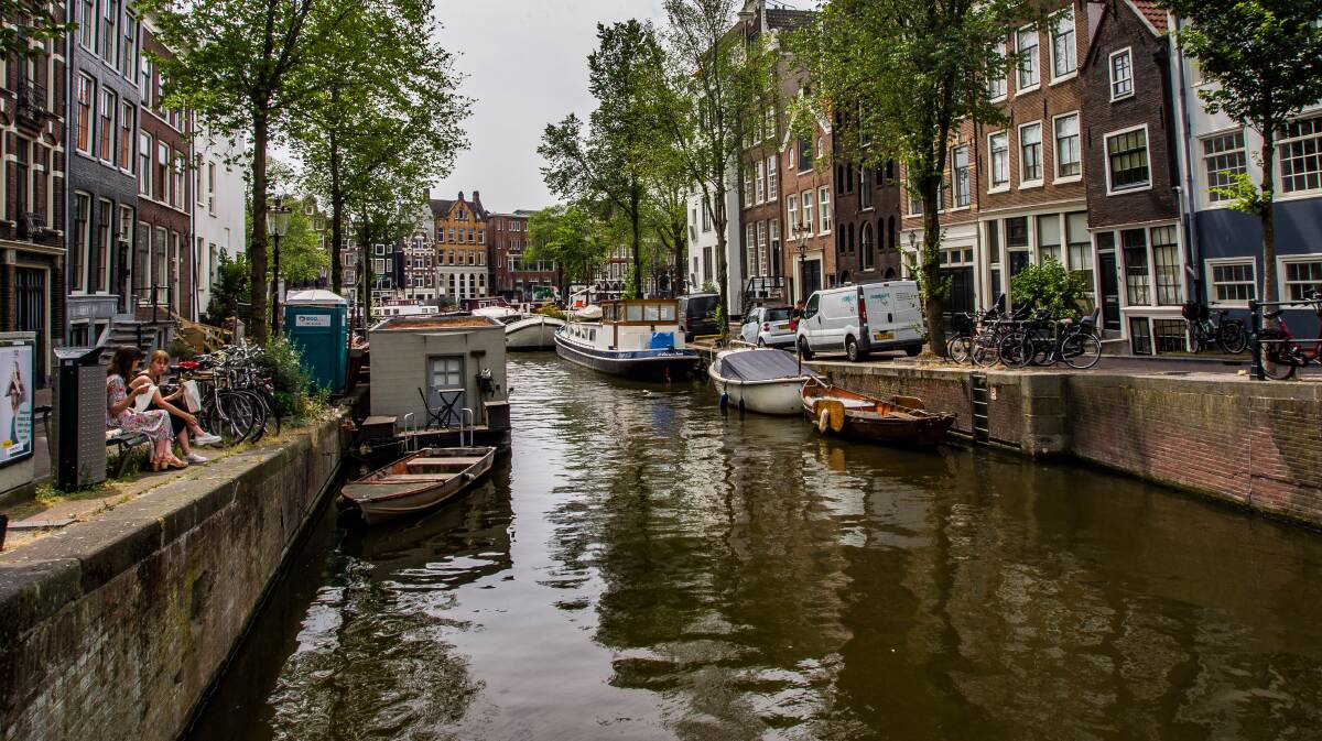 Smart City: Amsterdam in the Netherlands is one of several stops the delegation from Lake Macquarie City Council is making on the three week tour.