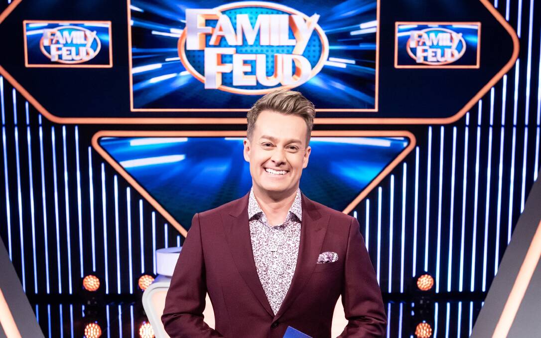 HE'S BACK: Bathurst's Grant Denyer is set to host Family Feud when it makes a return to the small screen later this month. Photo: WIN