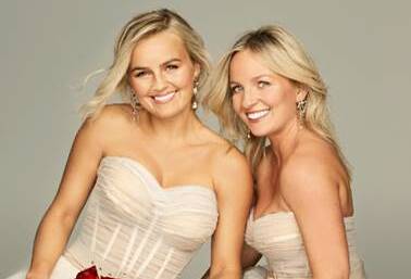 LOOKING FOR LOVE: Sisters Elly and Becky Miles have teamed up to find love on The Bachelorette Australia. Photo: WIN